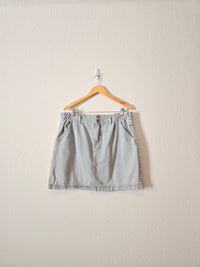 Arula Light Wash Denim Skirt (3X)