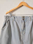 Arula Light Wash Denim Skirt (3X)