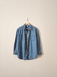 NEW Denim Boyfriend Shirt (S)