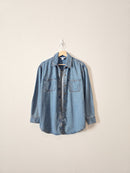 NEW Denim Boyfriend Shirt (S)