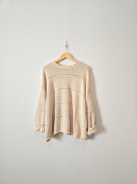 Vintage Chunky Knit Sweater (M)