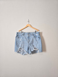 Levi's Light Wash Denim Shorts (18W)