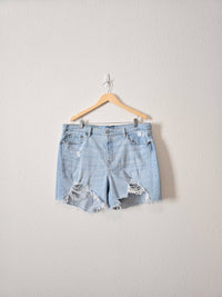 Levi's Light Wash Denim Shorts (18W)