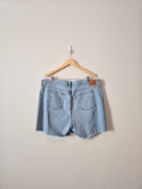 Levi's Light Wash Denim Shorts (18W)