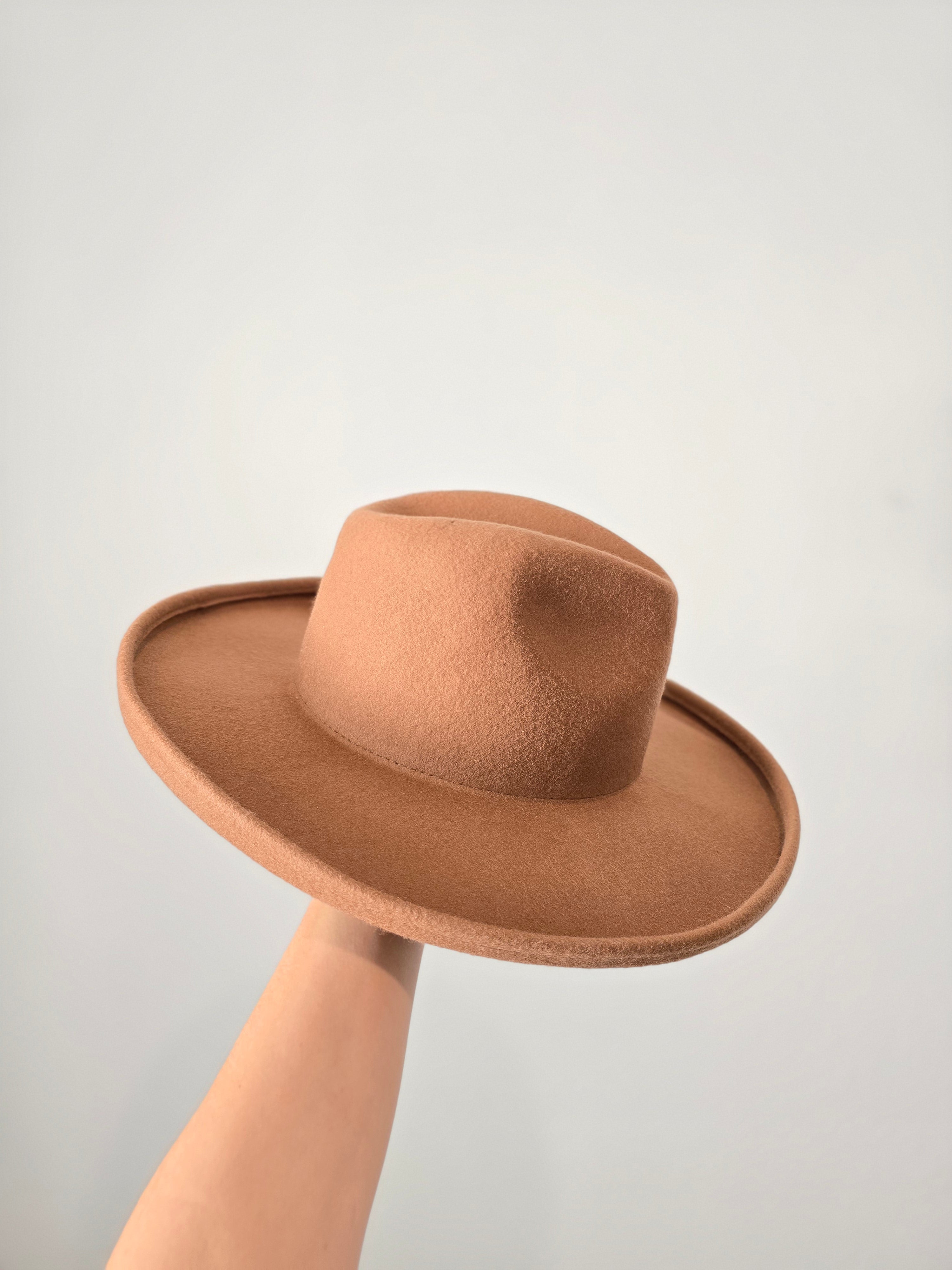 Brown Wool Rancher Hat (57cm)