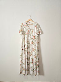 Shop Stevie Floral Maxi Dress (L)