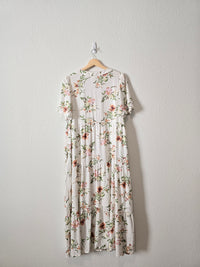 Shop Stevie Floral Maxi Dress (L)