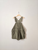 Olive Corduroy Shortalls (XXL)