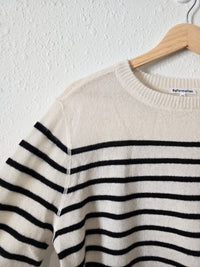 Reformation Cashmere Striped Sweater (XS)