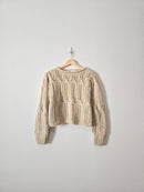 Zara Chunky Knit Sweater (S)