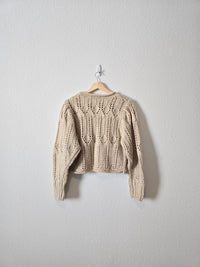 Zara Chunky Knit Sweater (S)