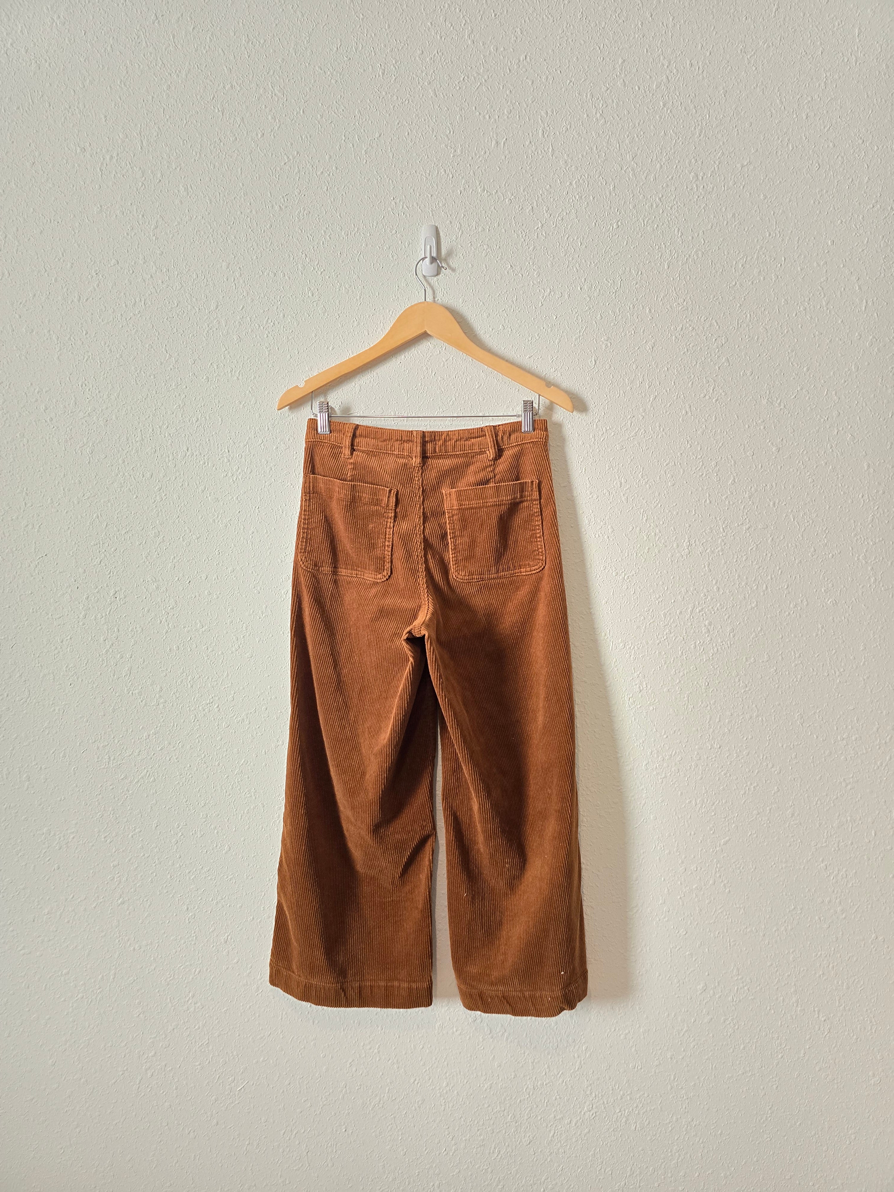 Oat Corduroy Wide Leg Pants (27)