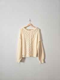 Free People Chunky Sweater (M)