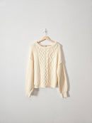 Free People Chunky Sweater (M)