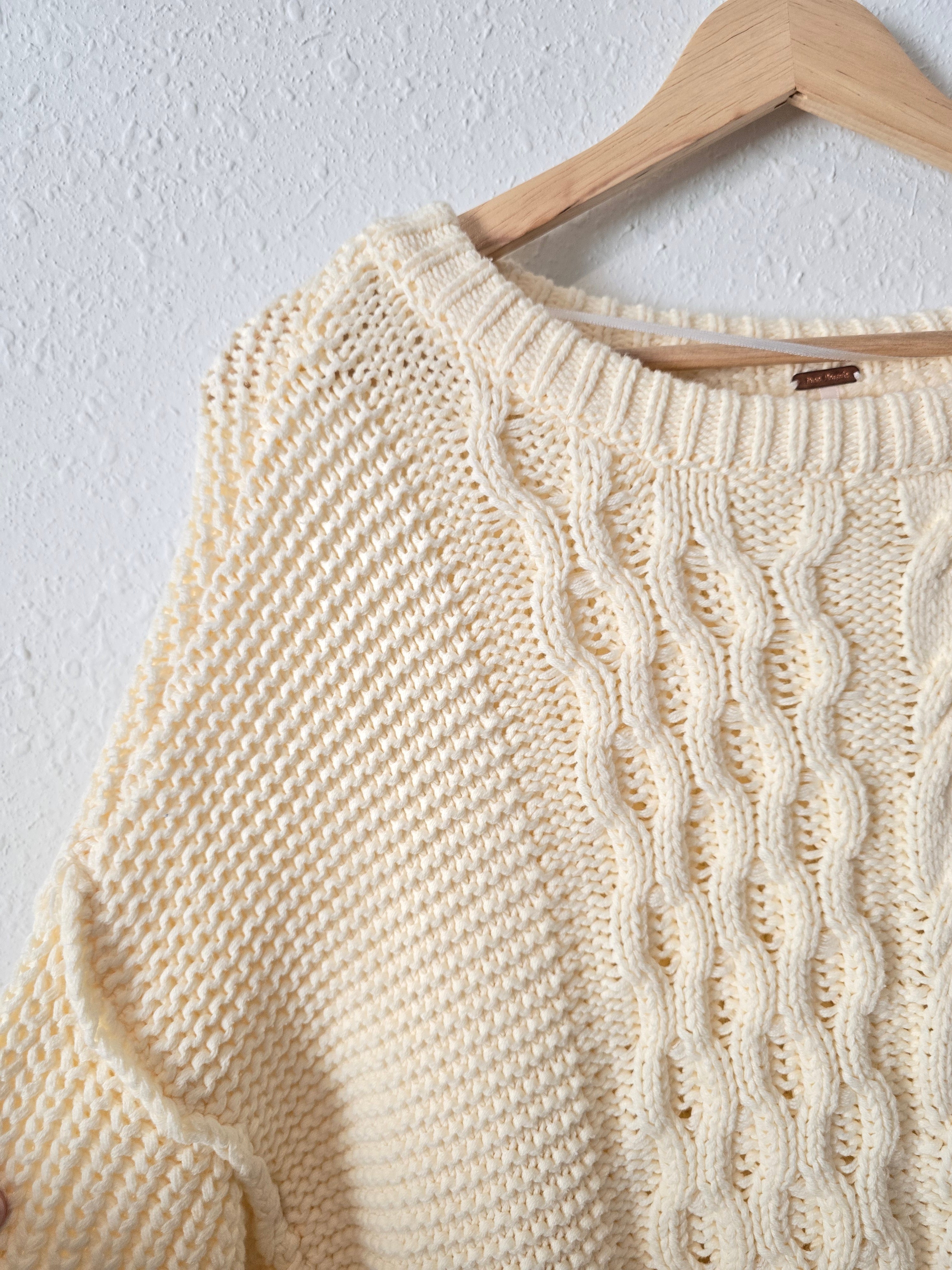 Free People Chunky Sweater (M)