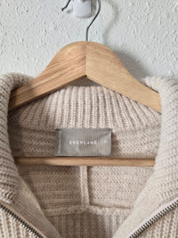 Everlane Wool Half Zip Sweater (XS)