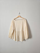 Lucky Brand Gauze Babydoll Top (XL)