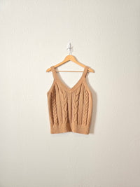 Banana Republic Cable Knit Tank (M)