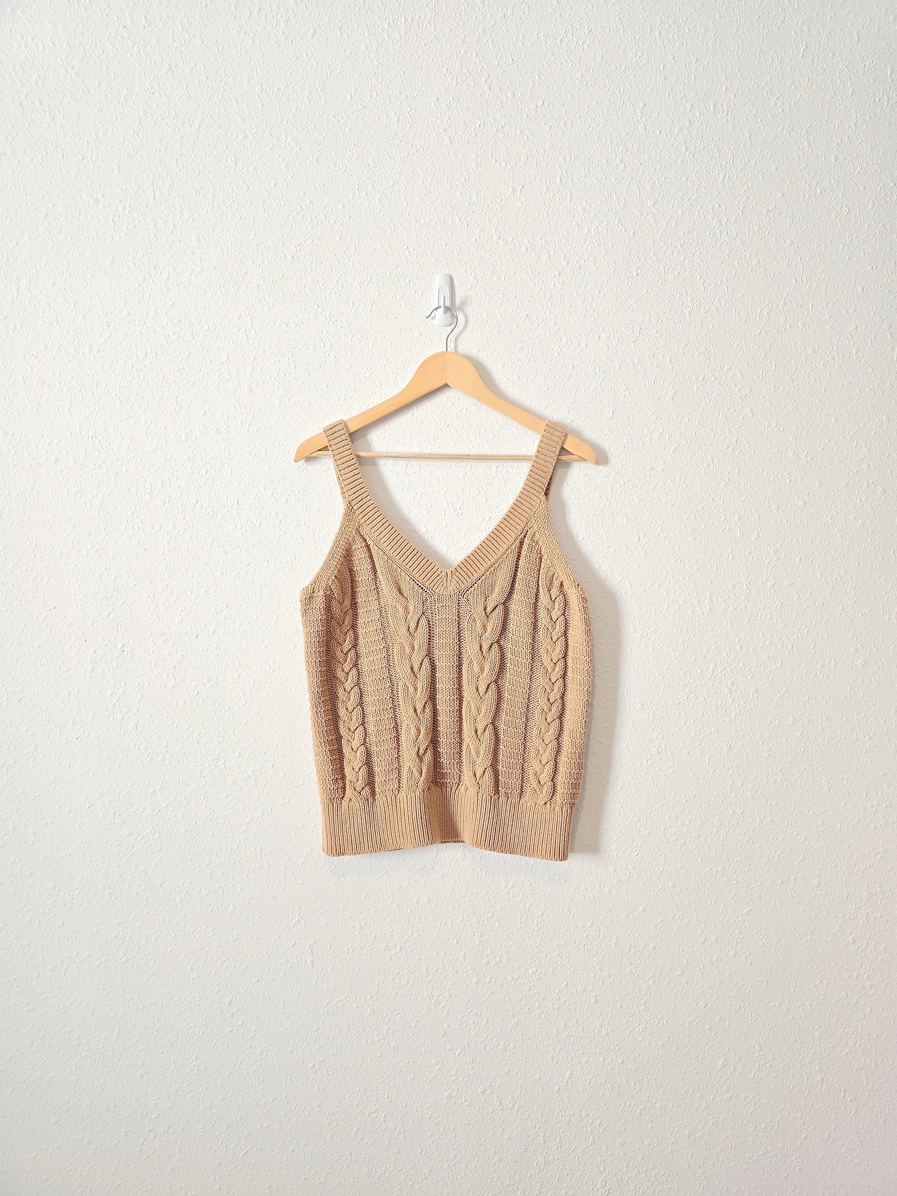 Banana Republic Cable Knit Tank (M)