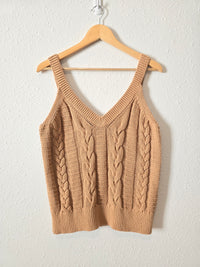 Banana Republic Cable Knit Tank (M)