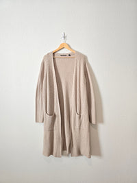 Open Front Cozy Knit Cardigan (2X)