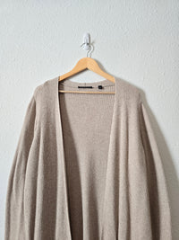 Open Front Cozy Knit Cardigan (2X)