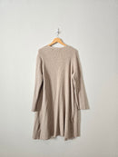 Open Front Cozy Knit Cardigan (2X)