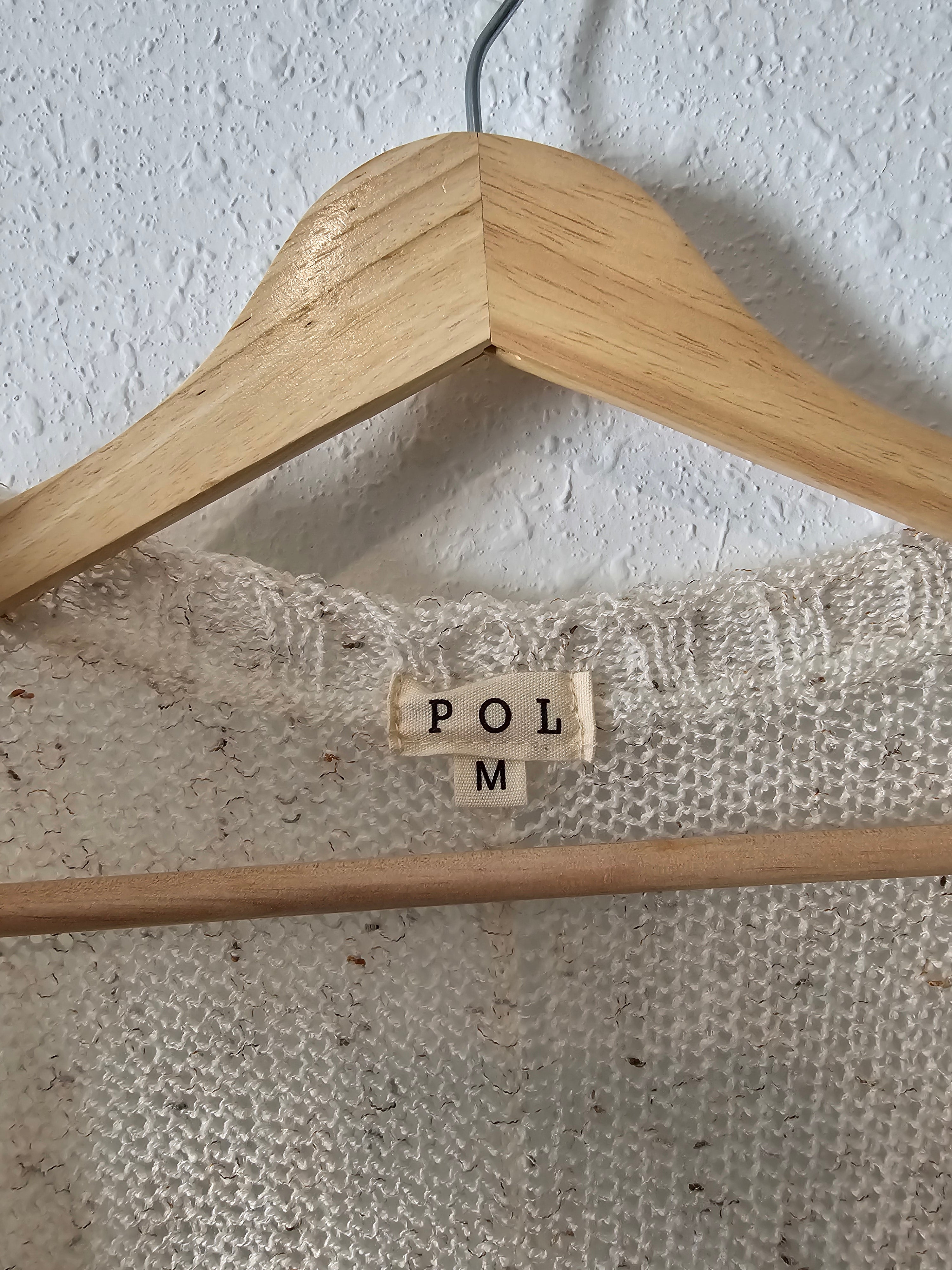 Pol Crochet Knit Cardigan (M)