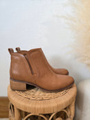 Korks Brown Ankle Booties (7.5)