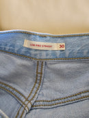 Levi's Low Pro Straight Jeans (30)