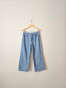 High Rise Wide Leg Crop Jeans (4P)