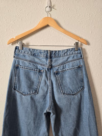 High Rise Wide Leg Crop Jeans (4P)