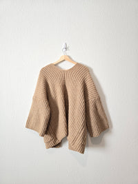 Chunky Knit Slouchy Cardigan (XL)