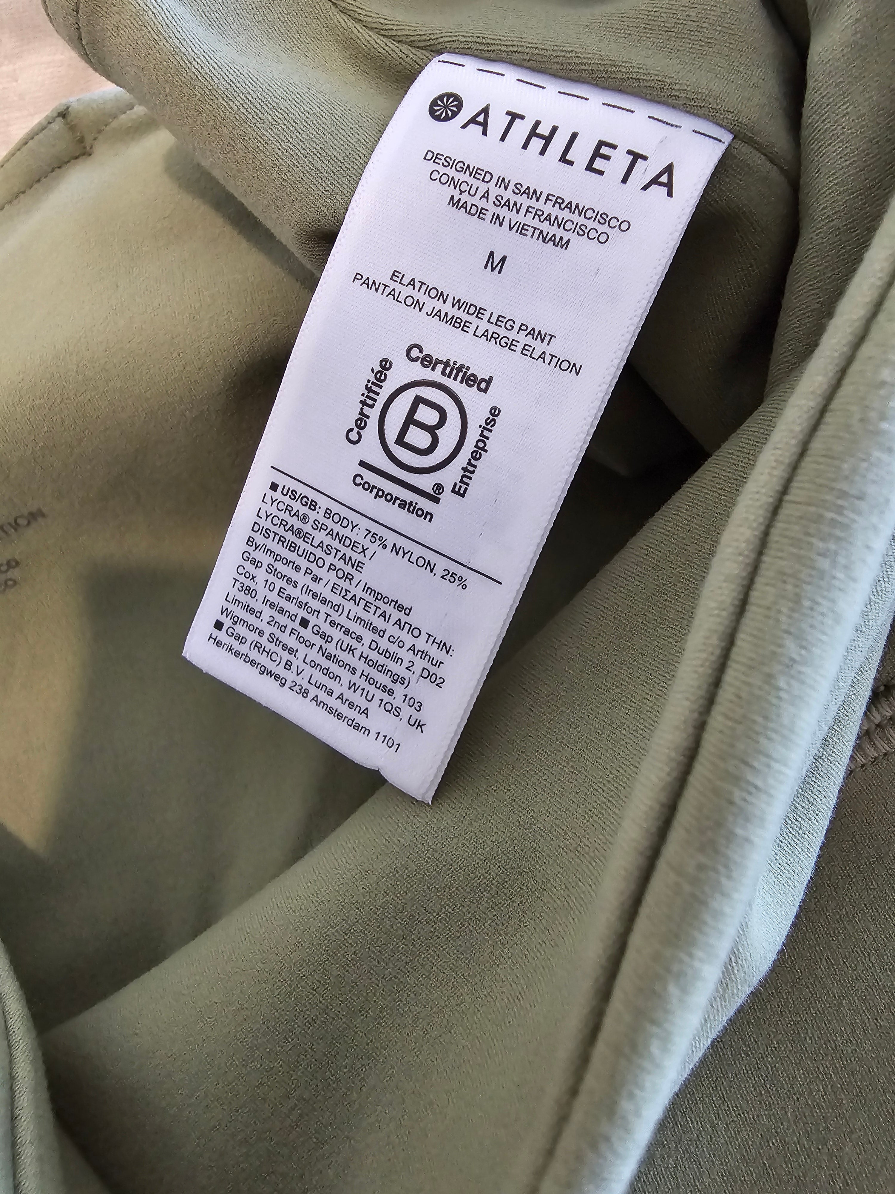 NEW Athleta Sage Wide Leg Pants (M)