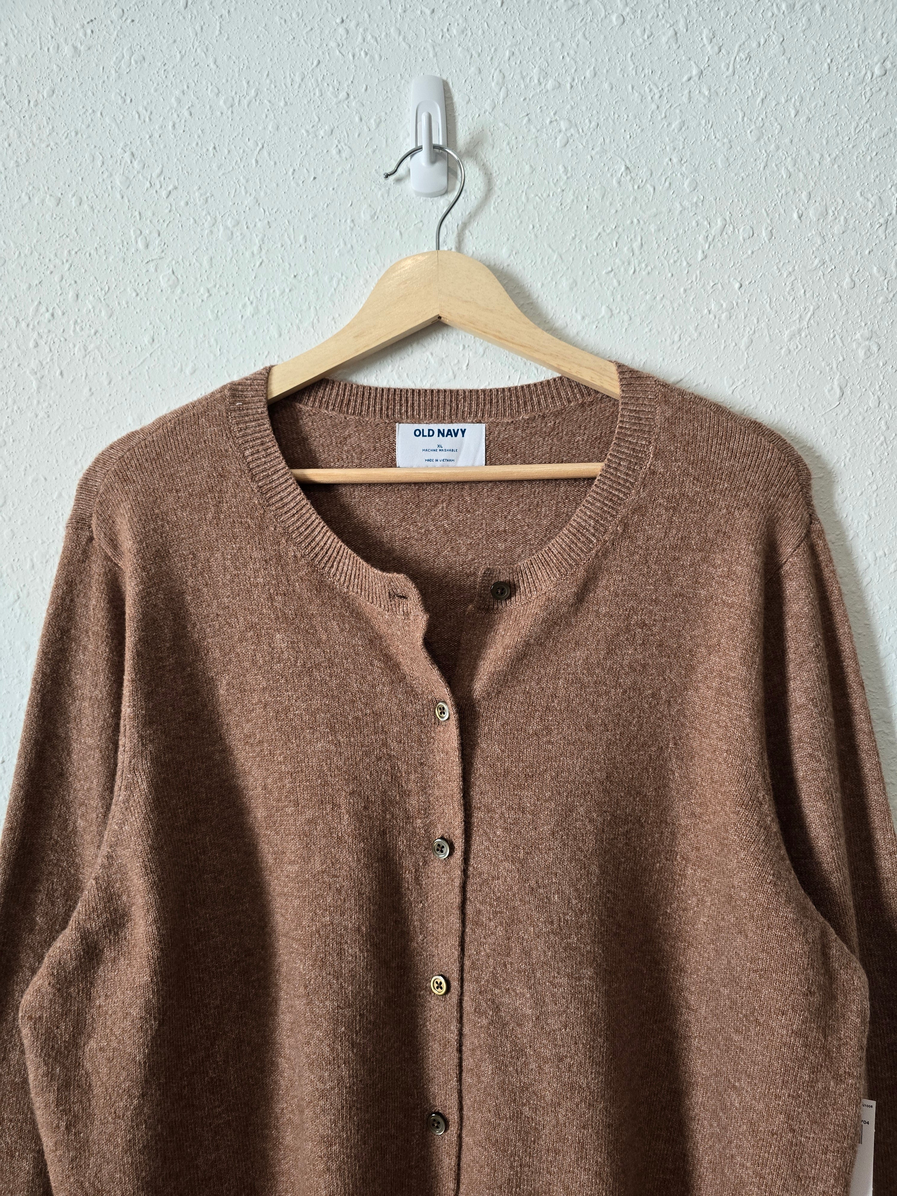 NEW Brown Cozy Cardigan (XL)