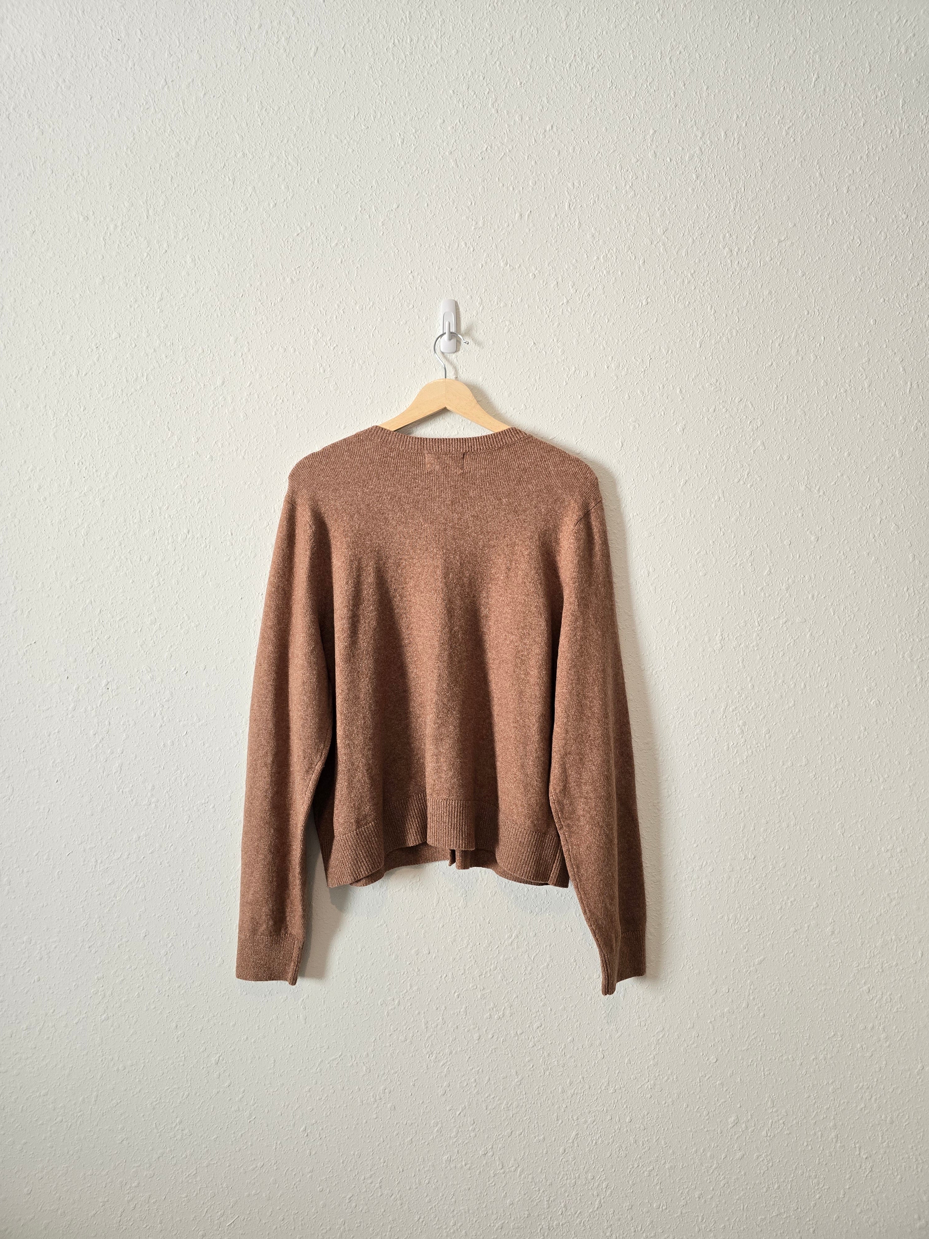 NEW Brown Cozy Cardigan (XL)