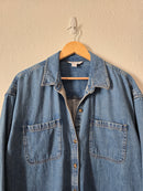 Oversized Denim Button Up (XL)