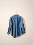 Oversized Denim Button Up (XL)