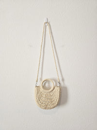 Small Woven Crossbody Bag