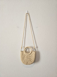 Small Woven Crossbody Bag