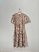 Moon River Brown Swirl Dress (L)