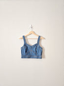 Madewell Cropped Denim Tank (2)