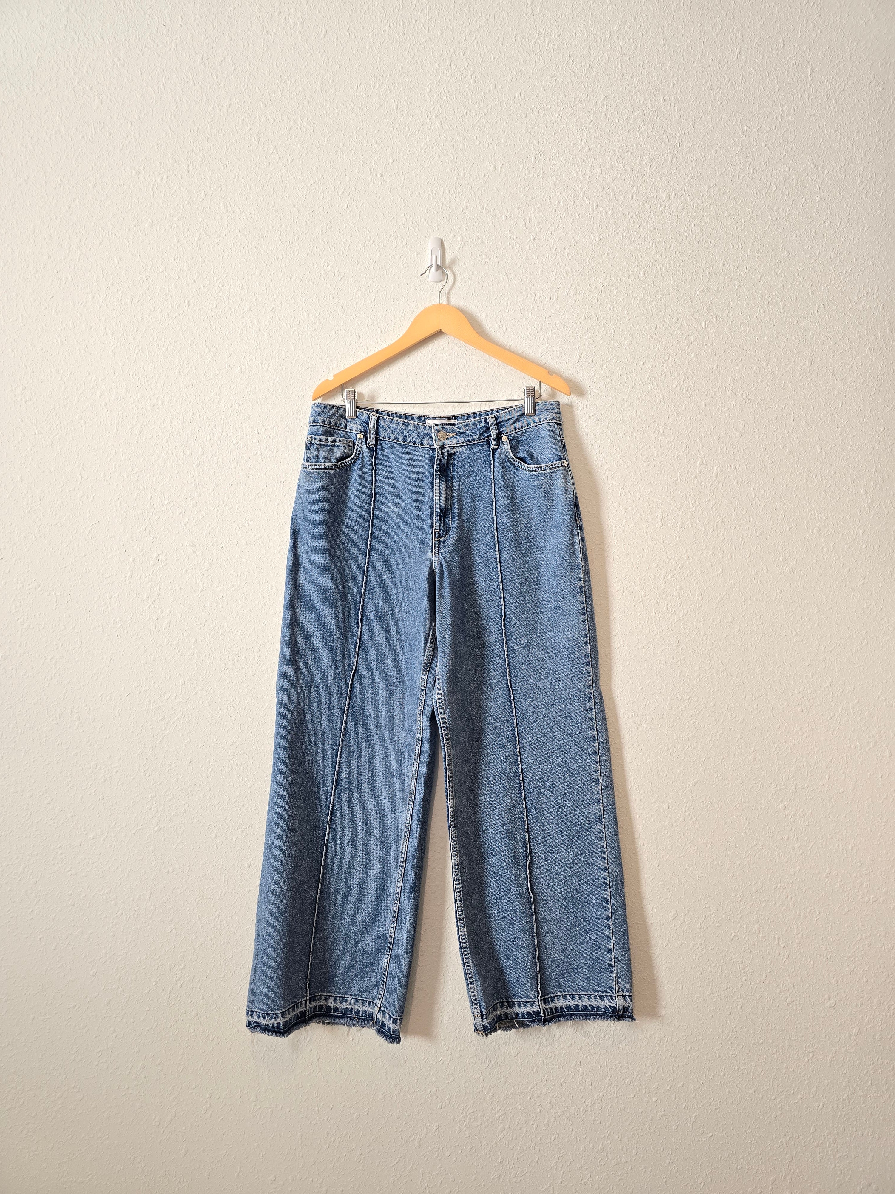 Mango Wide Leg Jeans (12)