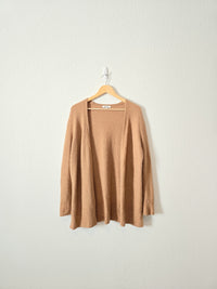 Madewell Camel Open Front Cardigan (S)