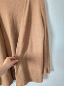 Madewell Camel Open Front Cardigan (S)