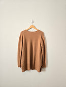 Madewell Camel Open Front Cardigan (S)