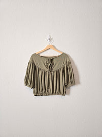 Free People Tie Front Top (XS)