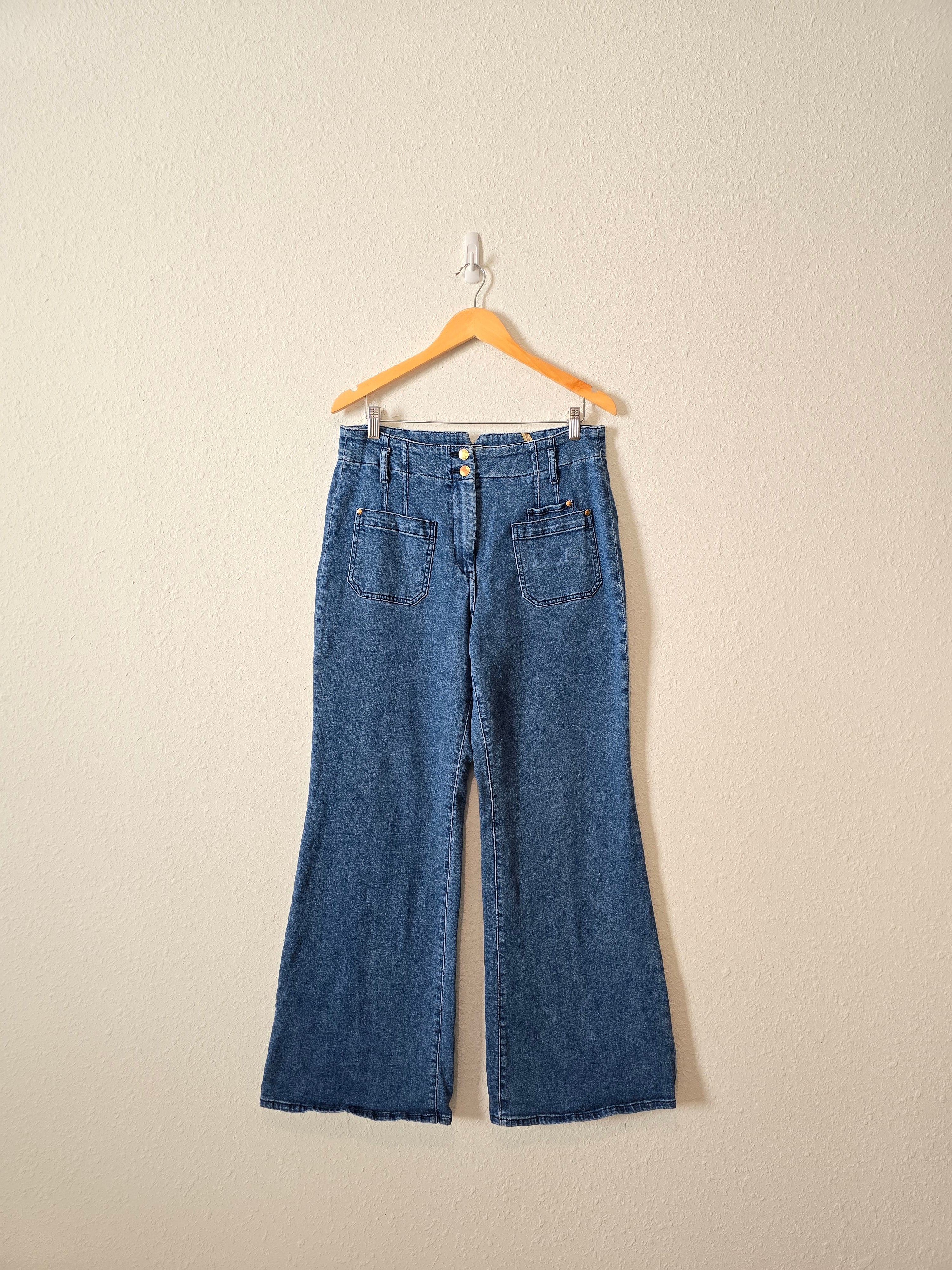 Anthropologie Wide Leg Jeans (32)