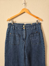 Load image into Gallery viewer, Anthropologie Wide Leg Jeans (32)
