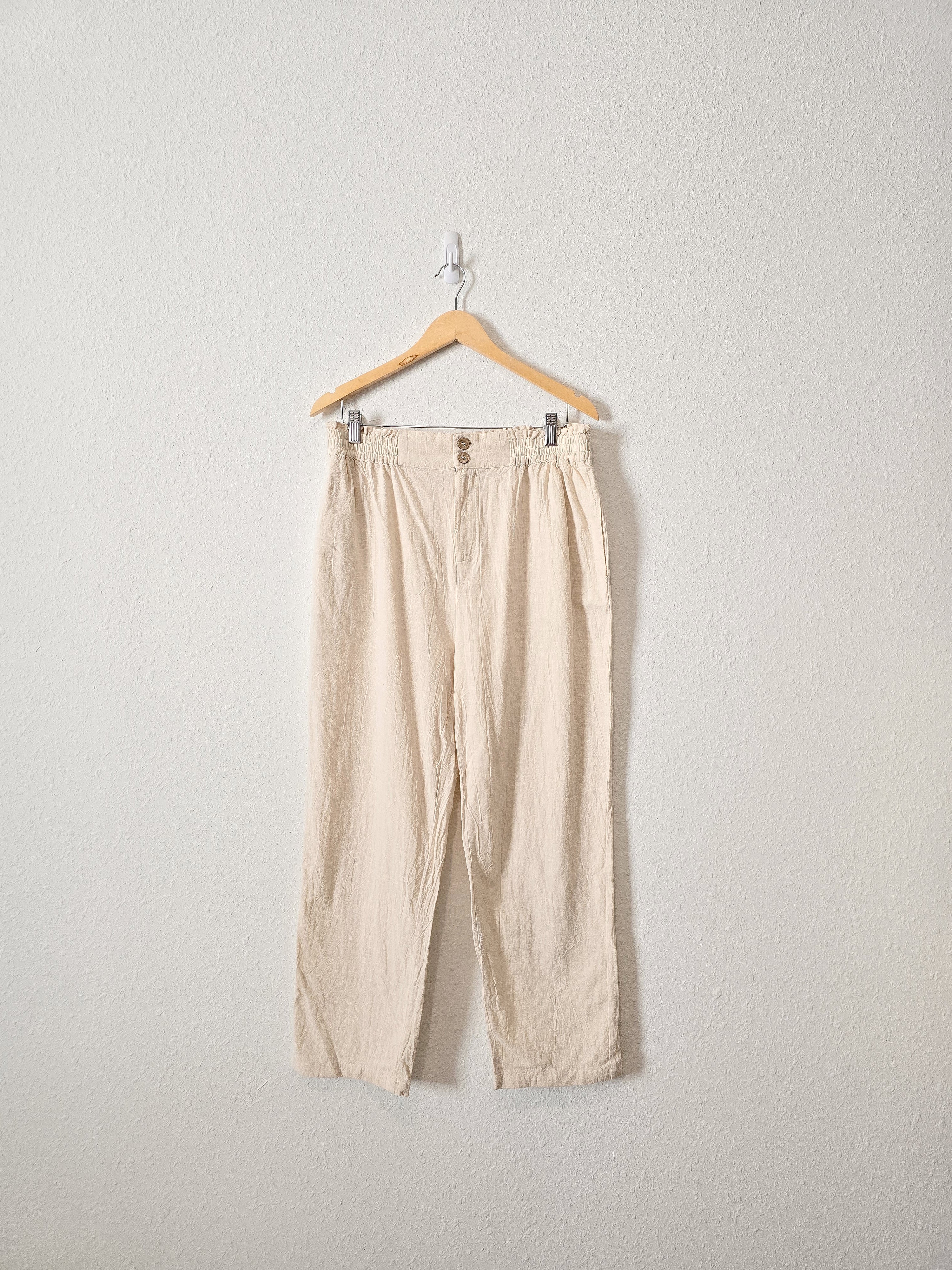 Very J Neutral Straight Pants (L)